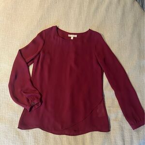 Banana Republic Burgundy Women's Top